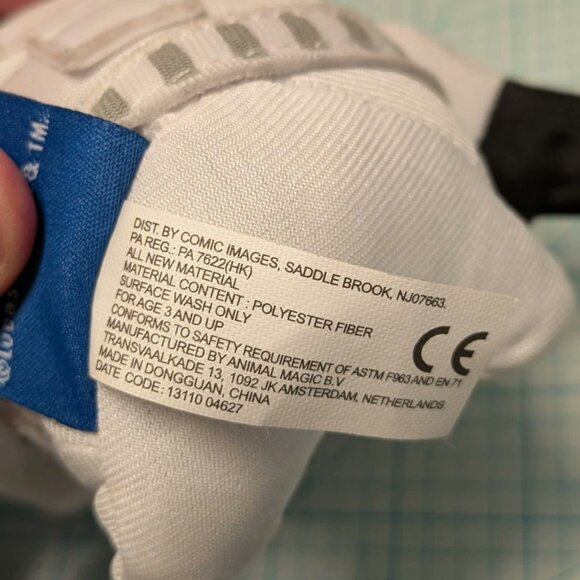 Star Wars Stuffed Doll Storm Trooper Plush 7'' Lucasfilm ltd - Picture 6 of 6